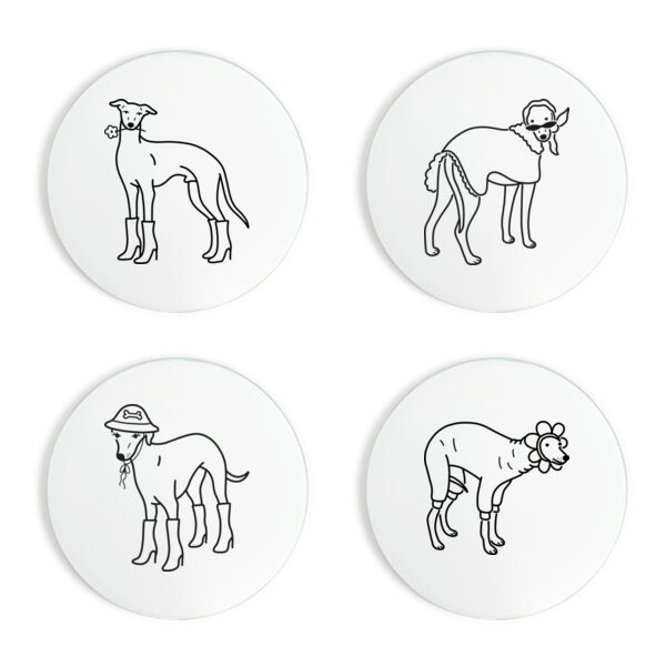 Inner North Doggie Coasters Thumbnail